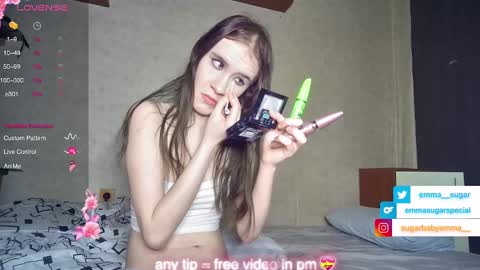 Snapshot of _emma_sugar chatting on February 27, 2025, 6:20 pm Emma Sugar online show from February 27, 2025, 6:20 pm