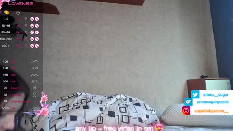 Snapshot of _emma_sugar chatting on March 2, 2025, 12:22 pm Emma Sugar online show from March 2, 2025, 12:22 pm