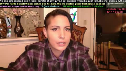 IsabelleRaven online show from October 29, 2025, 10:11 pm