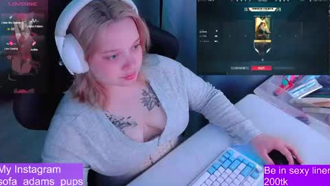 Snapshot of _sofia_adam_ chatting on May 27, 2026, 8:00 am pups online show from May 27, 2026, 8:00 am