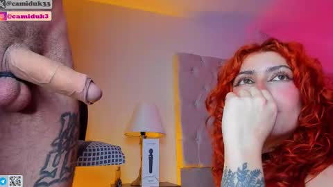 Snapshot of abbyandchris1 chatting on February 9, 2025, 8:56 pm START TRANSMISSION ---- AM COLOMBIA TIME online show from February 9, 2025, 8:56 pm