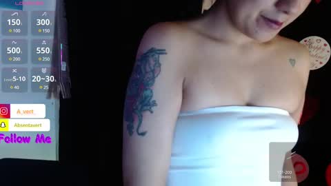 Snapshot of absentavert chatting on February 13, 2025, 10:33 pm Absenta vert online show from February 13, 2025, 10:33 pm