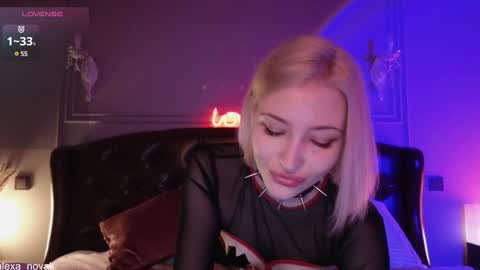 Snapshot of alexa_novak chatting on February 9, 2025, 1:55 am Alexa online show from February 9, 2025, 1:55 am