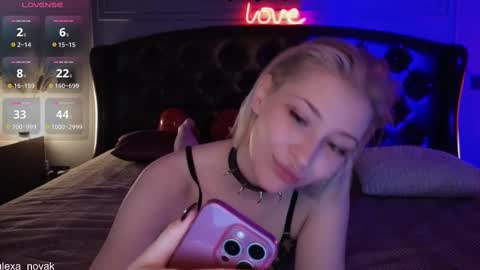 Snapshot of alexa_novak chatting on February 15, 2025, 4:47 am Alexa online show from February 15, 2025, 4:47 am