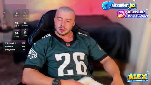 Alexander Jaz online show from March 9, 2026, 11:58 am