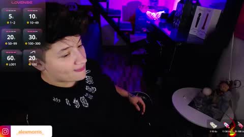 ALEXXX MORRIS online show from January 17, 2026, 5:45 am