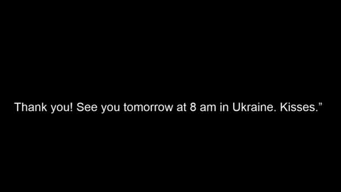 Alissa online show from January 12, 2025, 8:36 pm