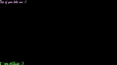 Allie online show from April 26, 2026, 1:09 pm