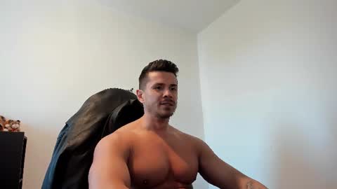 Snapshot of alphagodleatherking92 chatting on June 26, 2026, 11:14 am LeatherMaster online show from June 26, 2026, 11:14 am