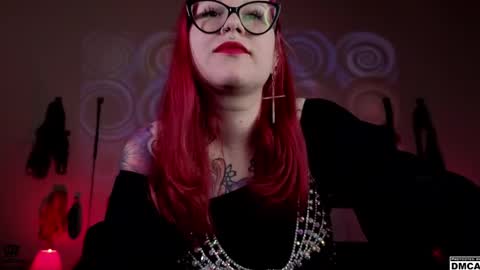 Snapshot of amanita__pantherina chatting on January 29, 2025, 9:01 am Goddess Amanita online show from January 29, 2025, 9:01 am