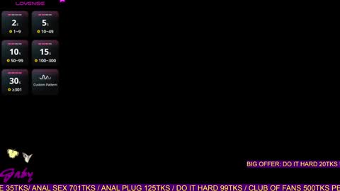 Gaby online show from January 5, 2025, 1:35 am