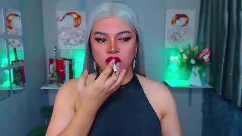 Snapshot of amazingfatcock_ts chatting on January 13, 2025, 6:16 am MISS JAZMINE QUEEN OF HELLFIRE online show from January 13, 2025, 6:16 am