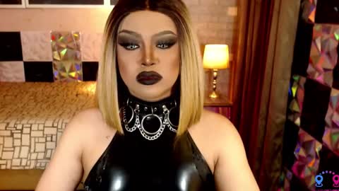 Snapshot of amazingfatcock_ts chatting on October 8, 2025, 7:44 pm MISS JAZMINE QUEEN OF HELLFIRE online show from October 8, 2025, 7:44 pm