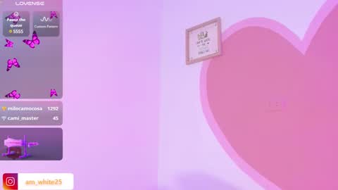 amber_white25 online show from January 24, 2025, 9:06 am