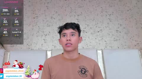 ngel Esteban  online show from January 12, 2025, 4:10 am