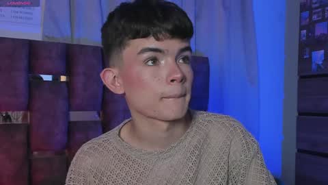 Snapshot of angelocute_ chatting on February 5, 2025, 3:55 am Angelo I work from home this is my room online show from February 5, 2025, 3:55 am