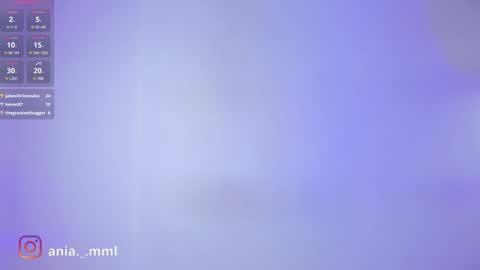 Ania online show from February 5, 2025, 11:17 pm