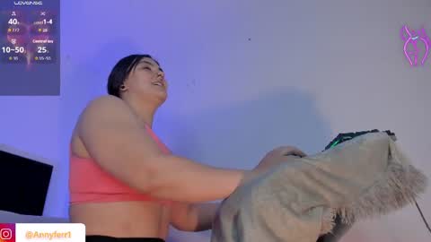 Snapshot of anny_ferrer1 chatting on June 29, 2026, 9:59 pm Hello Open Pvt Moans from lovense Tell me Fav 14 34 69 Especial level 34 online show from June 29, 2026, 9:59 pm