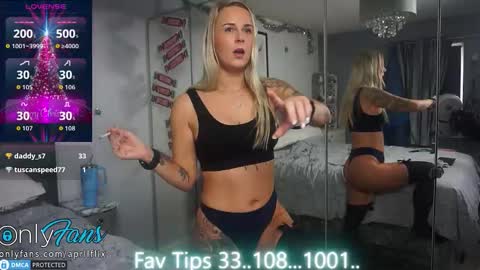 April Flix online show from January 9, 2026, 11:46 am