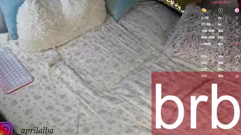 Snapshot of aprilinalba chatting on March 9, 2026, 6:06 am ALEKSANDRA POLYAKOVA online show from March 9, 2026, 6:06 am