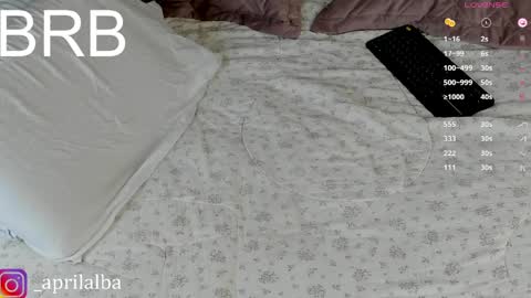 Snapshot of aprilinalba chatting on April 9, 2026, 12:54 am ALEKSANDRA POLYAKOVA online show from April 9, 2026, 12:54 am