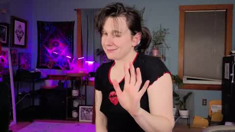 Artie Paints online show from March 8, 2025, 1:06 am