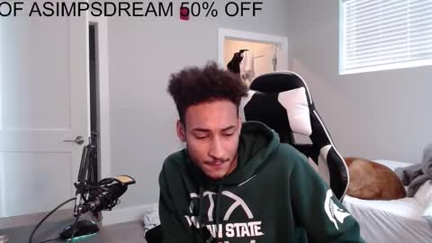 asimpsdream online show from October 11, 2025, 1:31 pm