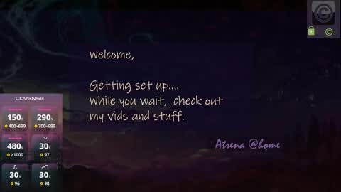 Atrena online show from February 19, 2026, 2:29 am