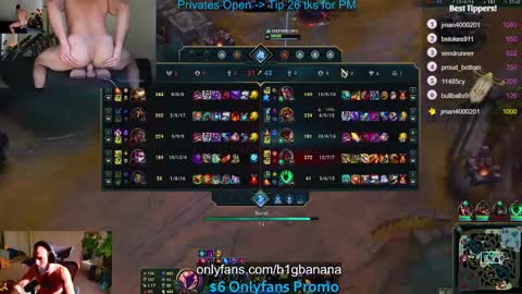 b1gbanana online show from February 19, 2025, 11:14 pm