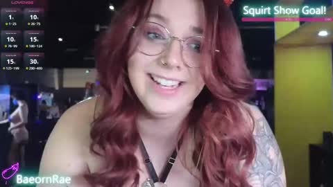 Baeorn Rae online show from October 18, 2025, 5:46 pm