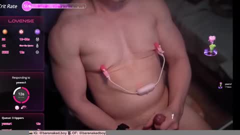 Barenaked boy online show from March 9, 2025, 10:08 pm