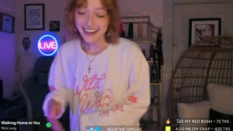 Beck the tongue online show from April 29, 2026, 10:27 pm