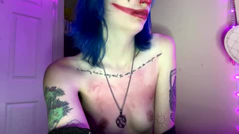 Snapshot of beckytheclown chatting on January 24, 2025, 12:09 am Beckytheclown online show from January 24, 2025, 12:09 am