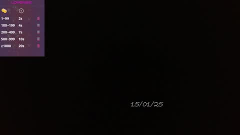   online show from January 15, 2025, 7:23 pm