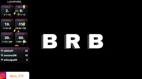 Snapshot of benny__1 chatting on January 25, 2025, 2:36 pm ben online show from January 25, 2025, 2:36 pm
