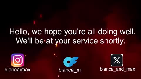 bianca and maxwell online show from October 27, 2025, 2:10 pm