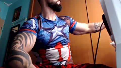 Snapshot of bigstallone chatting on March 9, 2025, 11:56 pm BigStallion online show from March 9, 2025, 11:56 pm