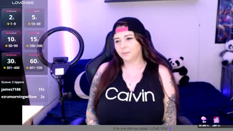 Snapshot of bigtittedtattedlesbian chatting on January 8, 2025, 9:55 pm Nichole lights online show from January 8, 2025, 9:55 pm