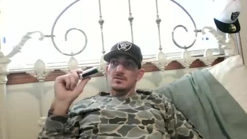 Snapshot of bluecollarfck chatting on November 12, 2025, 7:03 pm Dominick Wyte online show from November 12, 2025, 7:03 pm