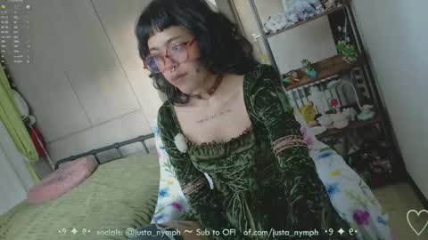   Im Nym  Justa nymph on twitter and IG online show from April 25, 2026, 10:29 pm