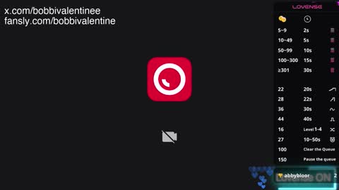 Bobbi Valentine online show from January 8, 2026, 6:32 pm