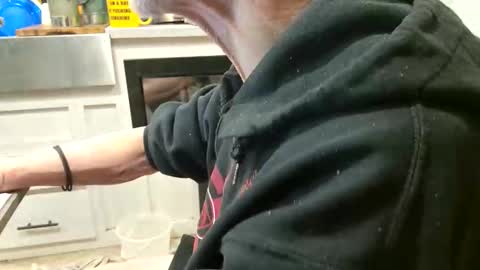 Snapshot of brushsquach chatting on February 22, 2026, 5:19 am Steve... aka SkinnieDippin aka TimberTramp online show from February 22, 2026, 5:19 am