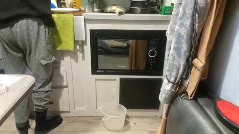 Snapshot of brushsquach chatting on April 1, 2026, 4:24 am Steve... aka SkinnieDippin aka TimberTramp online show from April 1, 2026, 4:24 am