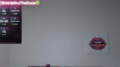 Snapshot of bunnieandthedude chatting on February 15, 2025, 9:15 pm BUNNIE and THE DUDE TheLebowskis online show from February 15, 2025, 9:15 pm