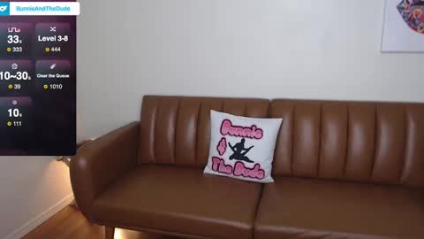 Snapshot of bunnieandthedude chatting on February 21, 2025, 3:12 am BUNNIE and THE DUDE TheLebowskis online show from February 21, 2025, 3:12 am