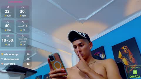 Snapshot of calavalerio chatting on January 6, 2025, 11:31 pm Valerio online show from January 6, 2025, 11:31 pm