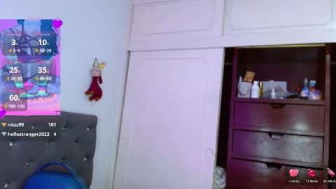 Snapshot of celesteswett chatting on March 10, 2026, 3:50 pm I am Valentinn online show from March 10, 2026, 3:50 pm