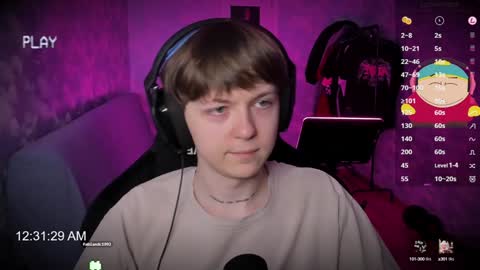 lynxy online show from January 10, 2025, 9:31 pm