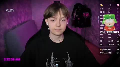 lynxy online show from February 21, 2025, 11:32 pm