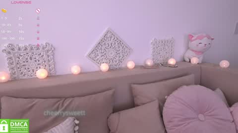 Snapshot of cheerrysweett chatting on January 22, 2025, 11:45 am Baby Cherry online show from January 22, 2025, 11:45 am